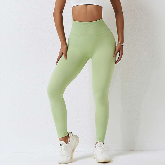 Pantalon de yoga taille haute sans couture