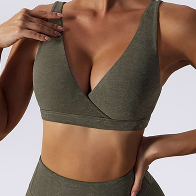 Soutien-gorge de sport de yoga sans couture Serenity