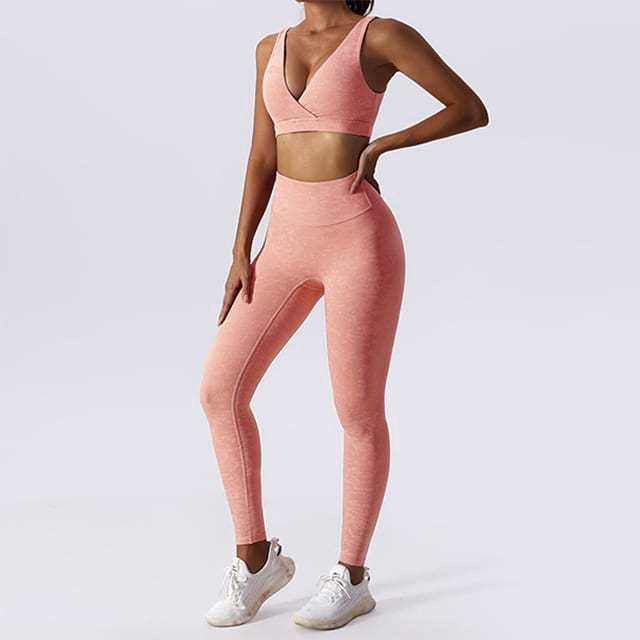 Soutien-gorge de sport de yoga sans couture Serenity