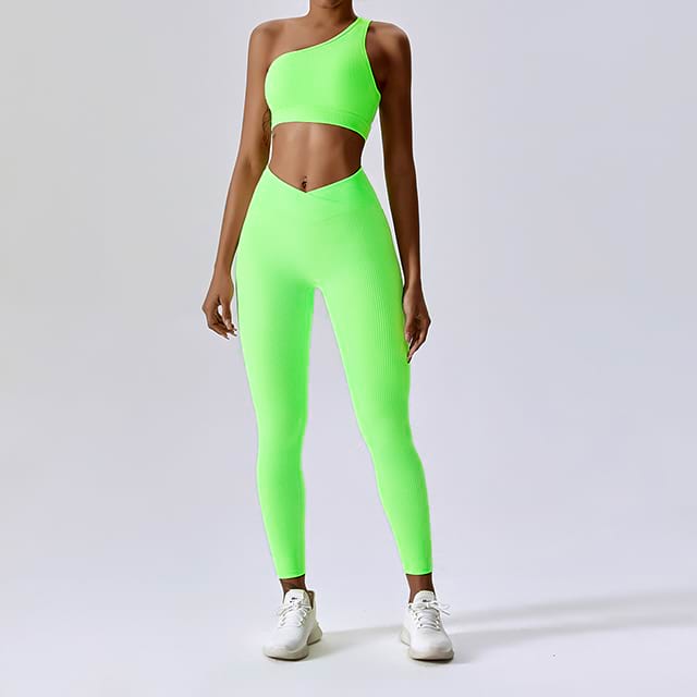 Ensemble de yoga sans couture Neon Flex
