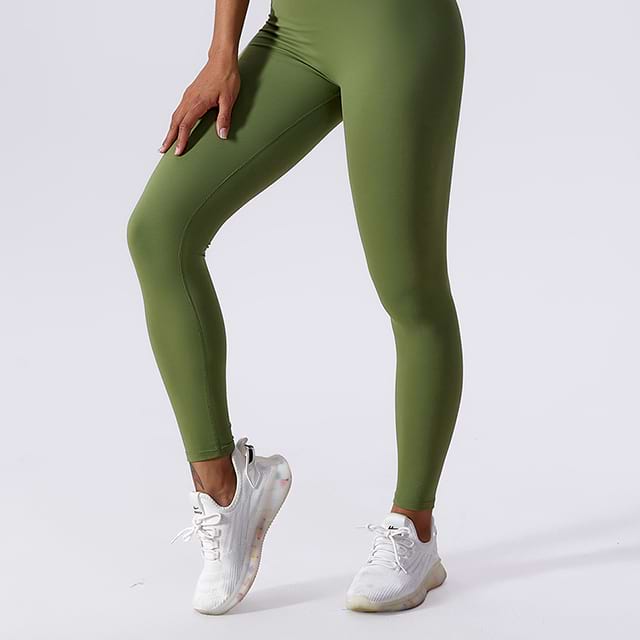 Pantalon de yoga taille haute sans couture