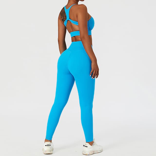 Ensemble de yoga sérénité sans couture