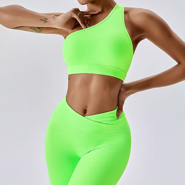 Ensemble de yoga sans couture Neon Flex