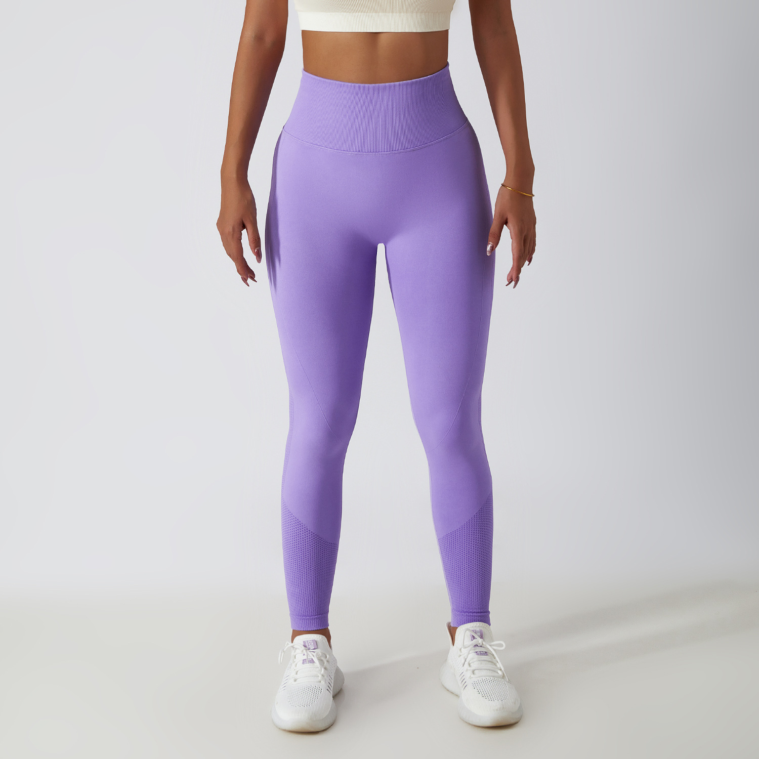 Legging énergétique sans couture pour entraînement
