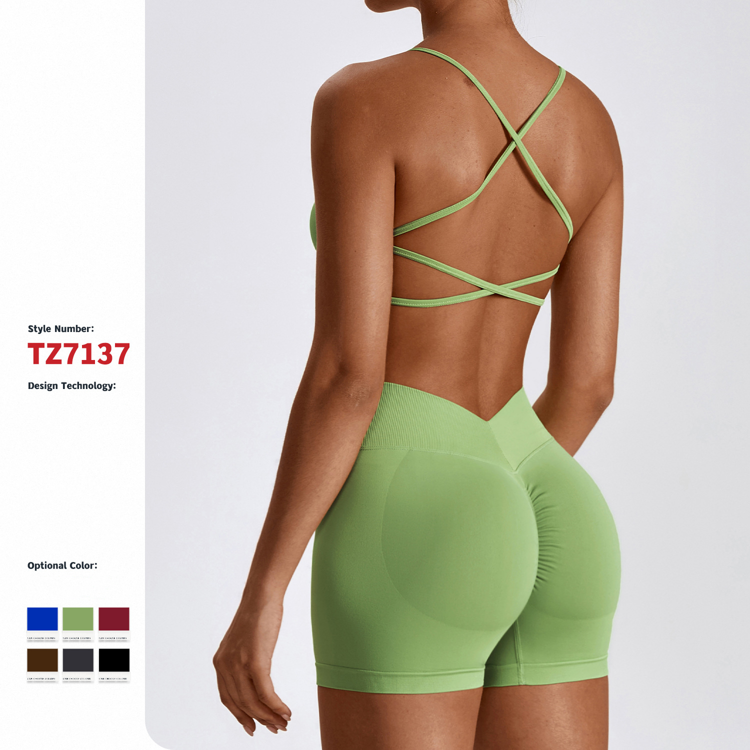 Ensembles de tenues d'entraînement sans couture pour femmes