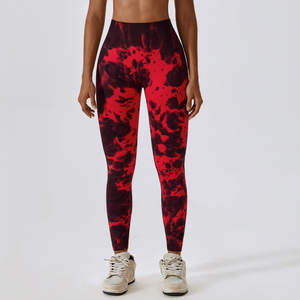 Legging d'entraînement dessiné à la main sans couture